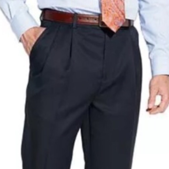 croft and barrow pleated pants